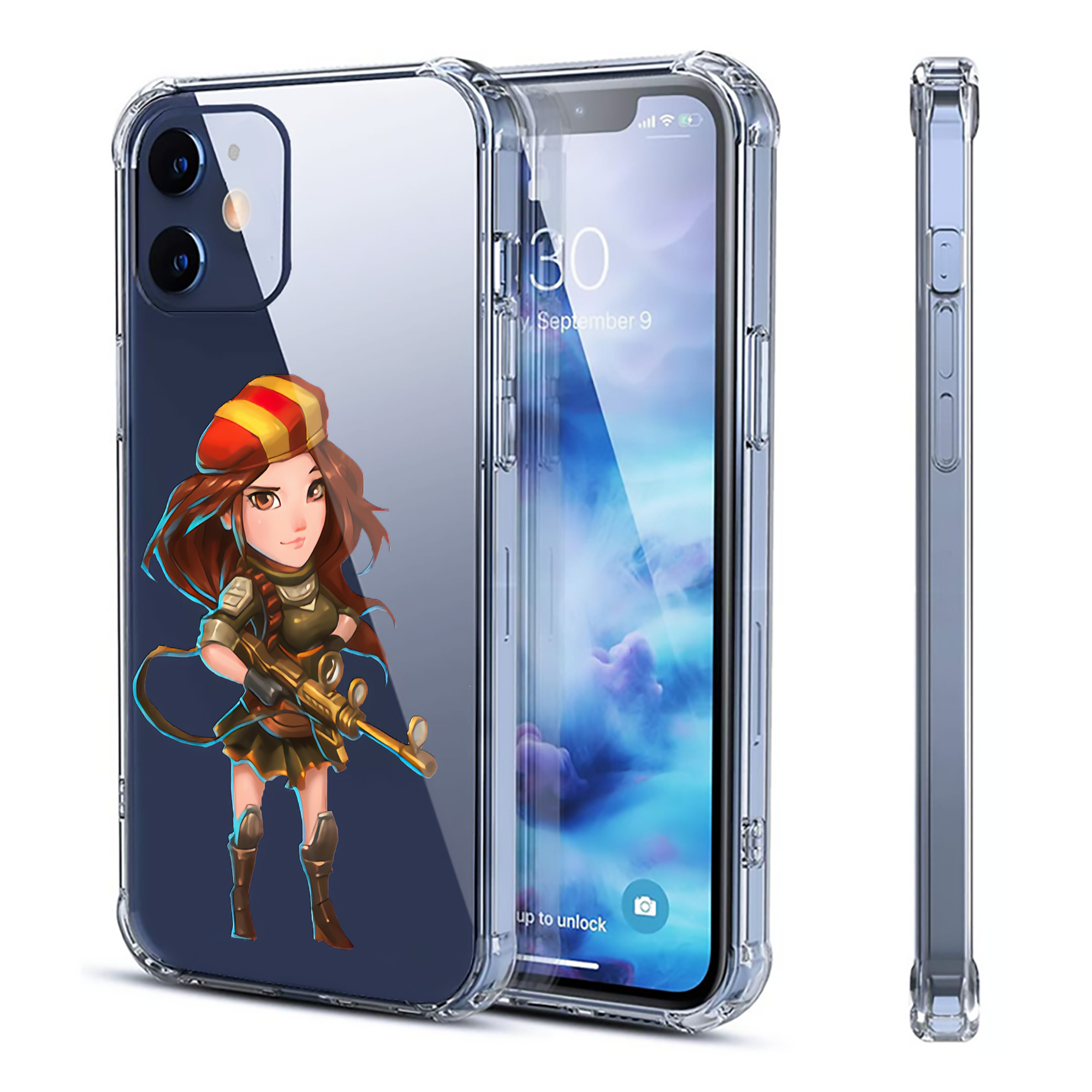 （画像用） リーグ・オブ・レジェンド League of Legends LOL 【iPhone 12シリーズ対応】透明スマホケース（クリアソフトケース）